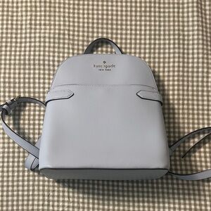 Kate Spade Staci Medium Dome Blue Backpack like new!!